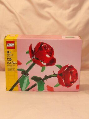 LEGO 40460 Red Roses Flower Bouquet – Brand New in Box & Sealed Retired Set Gift
